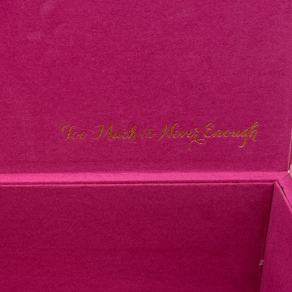 Lilly Pulitzer First Impression Floral Pink Glass Storage Box - Picture 9 of 11